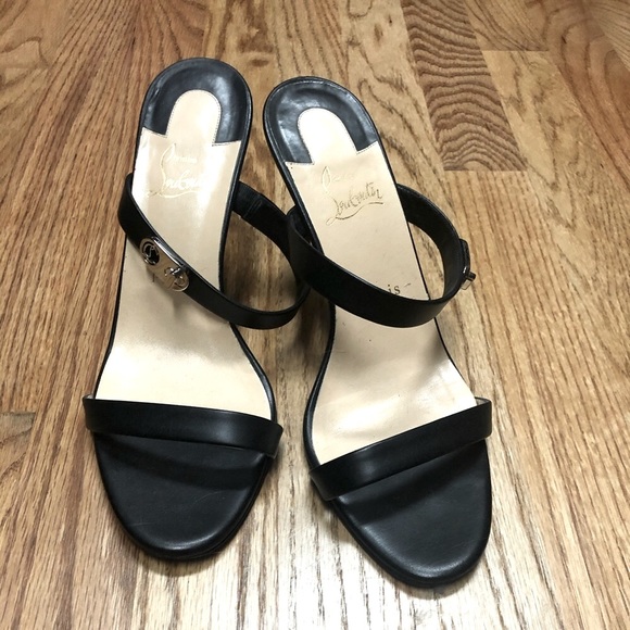Christian Louboutin Shoes - Christian Louboutin Lock Me Mule Sandal